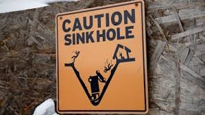 Life-threatening sinkholes